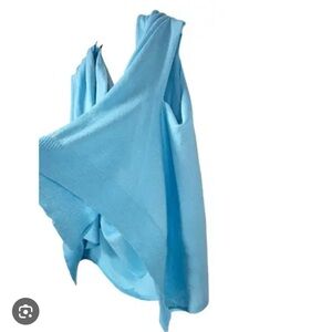 Talbots Plus Linen Blend Sleeveless Open Cardigan X/1X